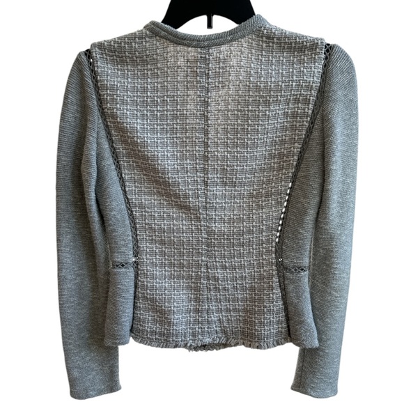 Rebecca Taylor Tweed Evening Jacket Size 2 - Picture 4 of 4